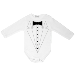 Carra Tux бебешко боди